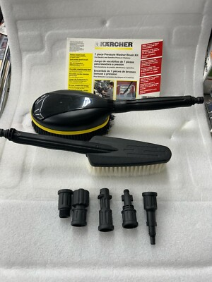 #ad Karcher 7 Piece Pressure Washer Brush Kit Electric 2.641 222 $59.99