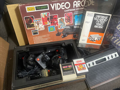 Console Atari 2600 En Boîte + Manette + Jeux – Occasion (non Testée)