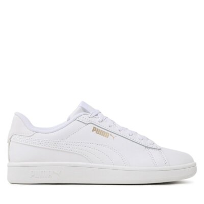 SCHUHE PUMA SMASH 3.0 L 390987 01 WEISS WHITE LEDER Herren Sneaker