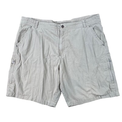 Pacific Trail Mens Lightweight Cargo Shorts Size 44 Zipper Pocket Hiking  Outdoor