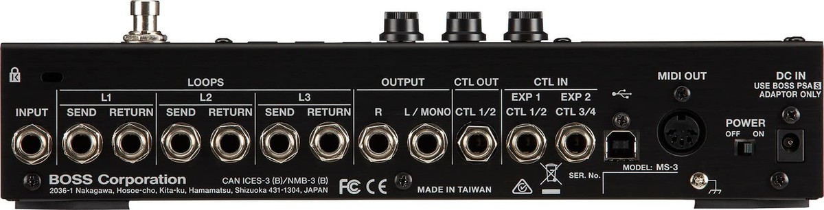 Boss MS-3 Multi Effects Switcher 761294512500 | eBay