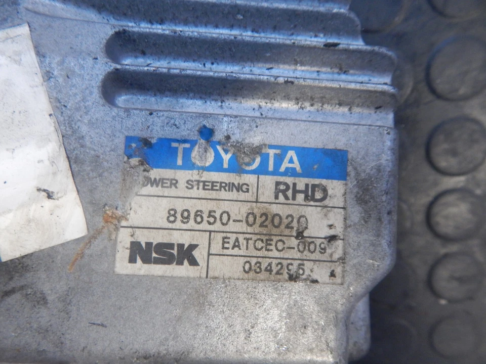 MÓDULO DE CONTROL DE DIRECCIÓN ASISTIDA ORIGINAL TOYOTA COROLLA 2000-2006 89650-02020 Foto 3 de 4