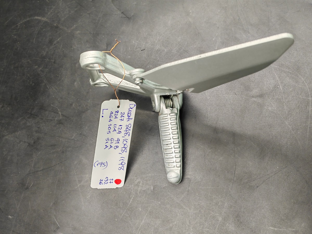 Ducati 848 left footrest 82411461A | eBay