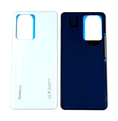 Cache Batterie / Vitre Arrière Redmi Note 9 Pro (Sans logo) Blanc-Générique Neuf
