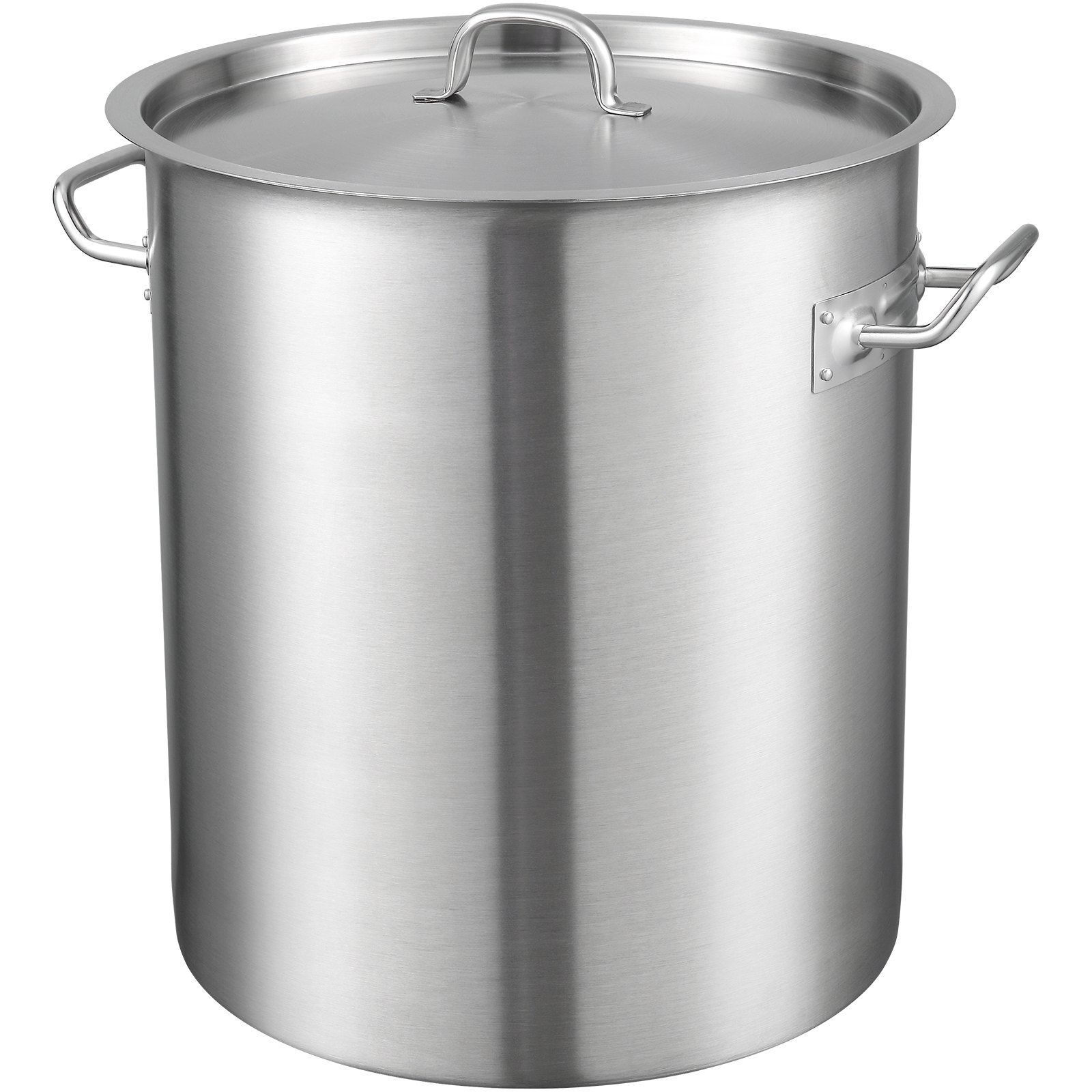 Stainless Steel Stockpot 42 Quart Cooking Pot w/Lid&Handle Cookware Sauce Pot