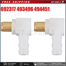 2pc Carb Fuel Connector Hose for For Briggs & Stratton 692317 494451 493496