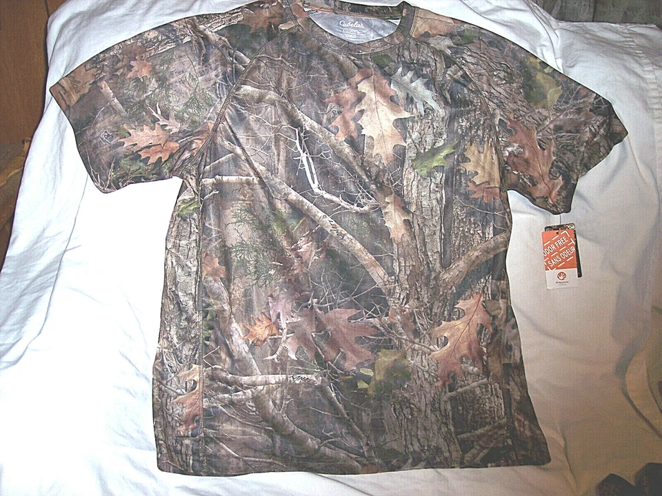 Performance Shirt Large Camo Hunting Shirt Odor Free T Shirt Kanati Camo Shirt L - Image 3 of 4