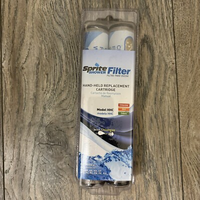 Sprite Model HHC Pack of 2 Hand Held Replacement Shower Filter Cartridges New