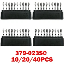 10/20/40Pc Dental Diamond Burs FG Egg Football 379/023SC Super Coarse High Speed