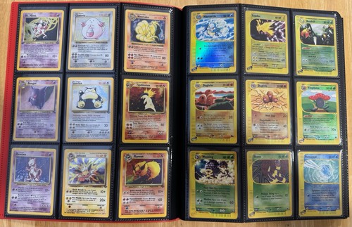 Pokémon Binder Lot Of 360 Cards! 1ST ED/Shadowless/E-Reader/EX/Stamped (DMG-LP) - Picture 2 of 22