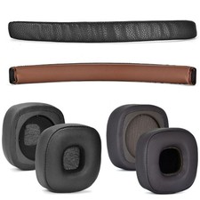 Breathable Ear Pads Headband for Major 4 Headset Noise Cancelling Earmuff