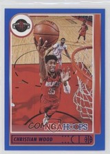 2021-22 Panini NBA Hoops Blue Christian Wood #134 07qr