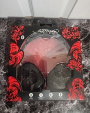 Ed Hardy Wireless Headphones Black Bluetooth Love Kills Slowly