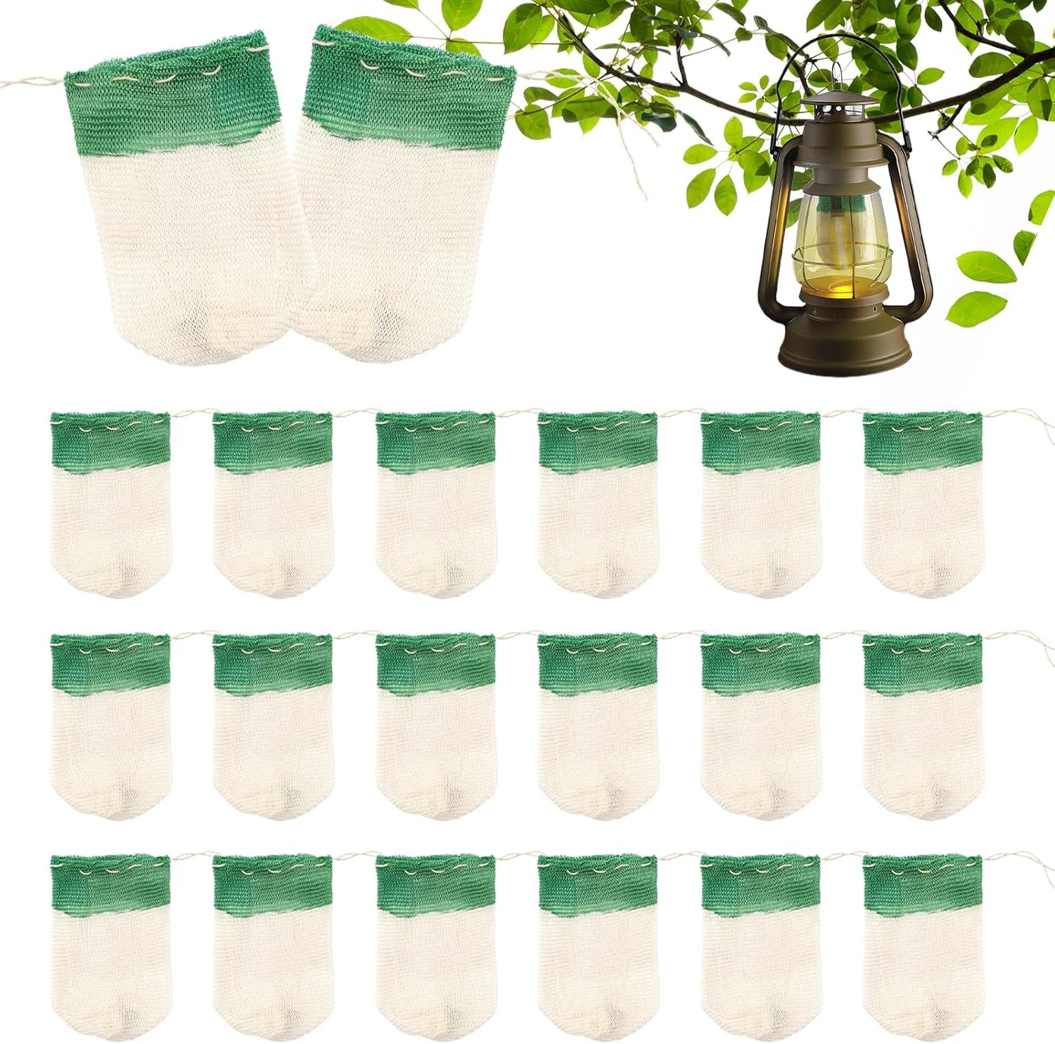Lantern Accessory 20-Pack Upgrade Camping Lantern Mantles Accessories for Camping Lanterns