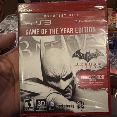 Batman: Arkham City Game of the Year - Sony PlayStation 3 Brand New Sealed