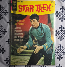 Gold Key Comics Star Trek Think Fast Mr. Spock When Planets Collide 1969