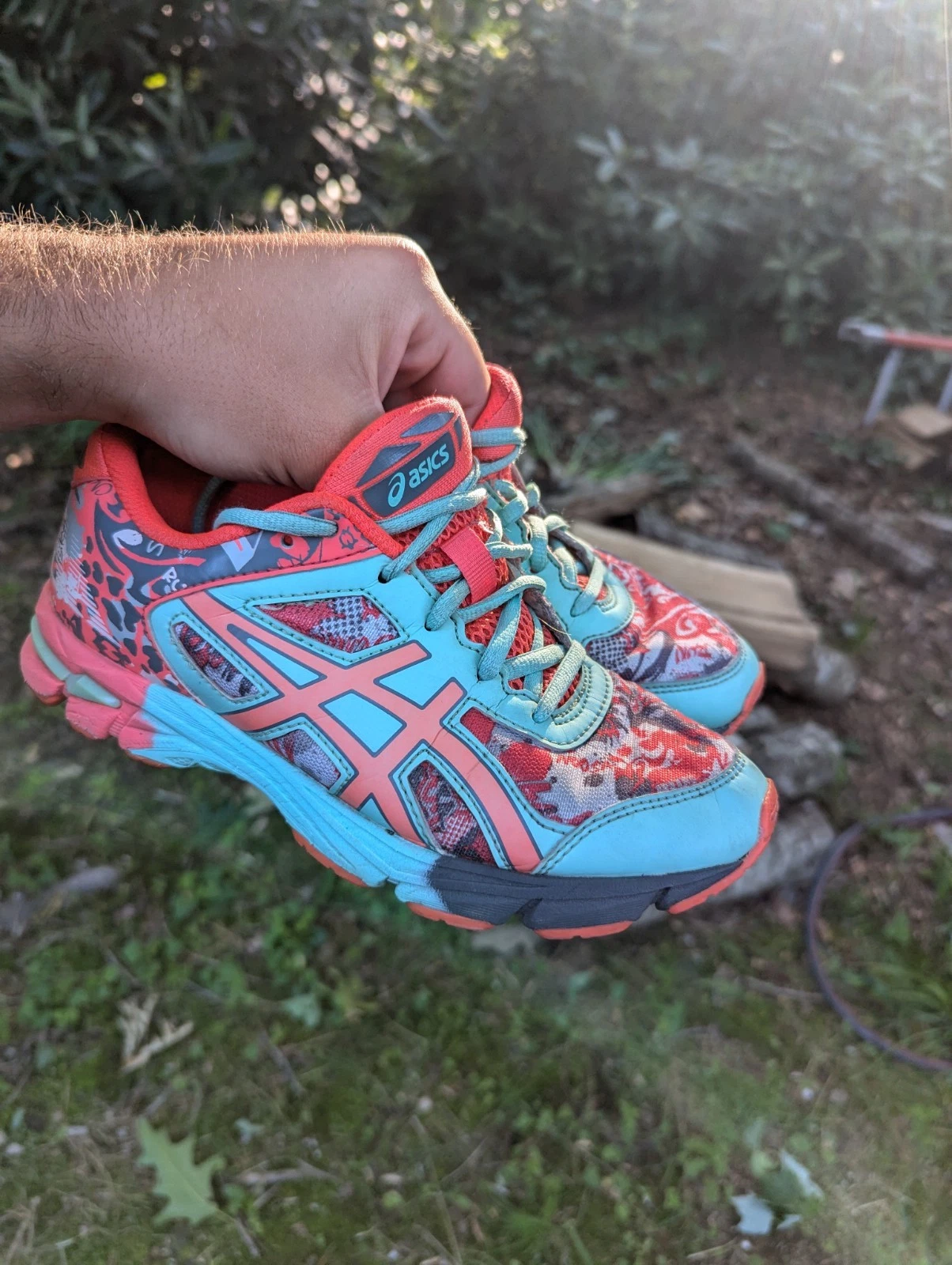 Scarpe da corsa multicolore Asics C603N Gel Noosa Tri 11 GS bambina taglia 6 5 A960415 WR