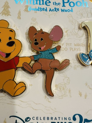 Disney Parks Winnie The Pooh Hundred Acre Wood Series Roo July 7/12 Pin Set 2025 - Picture 4 of 8