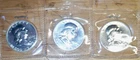 (3) 1960 BU Franklin Half Dollar 90% Silver 10% copper