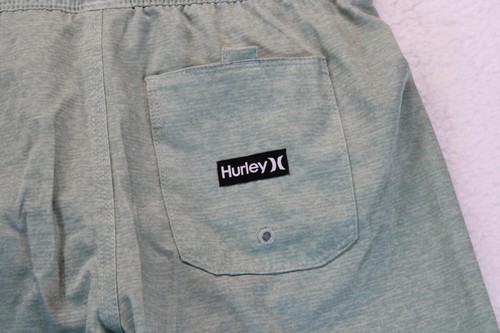 Hurley Boy's Youth 4-Way Stretch Swim Shorts - Light Green Medium M - Picture 8 of 8