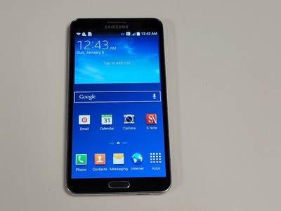 Samsung Galaxy Note 3 (SM-N900A) 32GB (AT&T) Smartphone - Clean IMEI - T9537