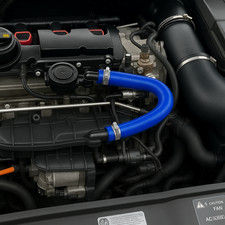 VW Golf Mk5 2.0 Gti  A3 S3 TFSI Octavia Silicone Breather PCV Hose PCV Pipe Blue