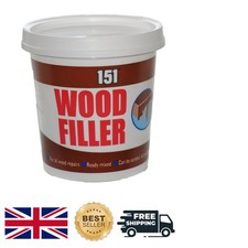 600g Ultra Fine Wood Filler – Easy to Use for All Indoor & Outdoor Wood Repairs