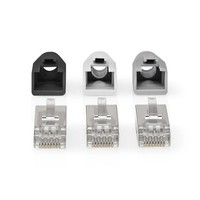 Nedis Rj45-Stecker - RJ45 Pass Through - Festes/Verseiltes Ftp CAT6 - Gerade - V