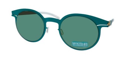 NEW MYKITA MARLENE SUNGLASSES METAL & PLASTIC UNISEX 51-23-140 140 GREEN ROUND