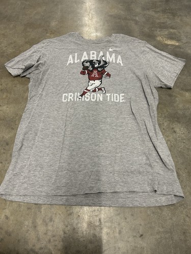 Nike Alabama Crimson Tide Big Al Football T Shirt L - Afbeelding 1 van 4