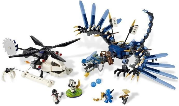 NEW Custom for Lego Ninjago Lightning Dragon Battle 100% MOC Set