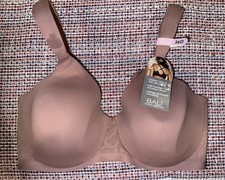 NEW Bali DF4580 Coolest Smoothing Underwire T-Shirt Bra Smokey Purple 36D NWT