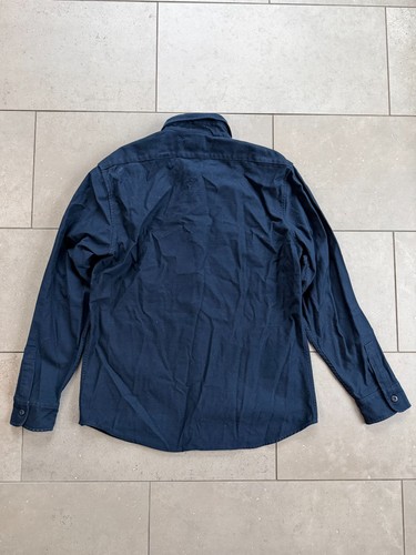 Taylor Stitch The Surplus Shirt Field Navy Reverse Sateen Mens Field Jacket 44 - Afbeelding 9 van 13