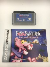 Game Boy Advance 2002 - Pink Panther: Pinkadelic Pursuit w/ Manual (Works)
