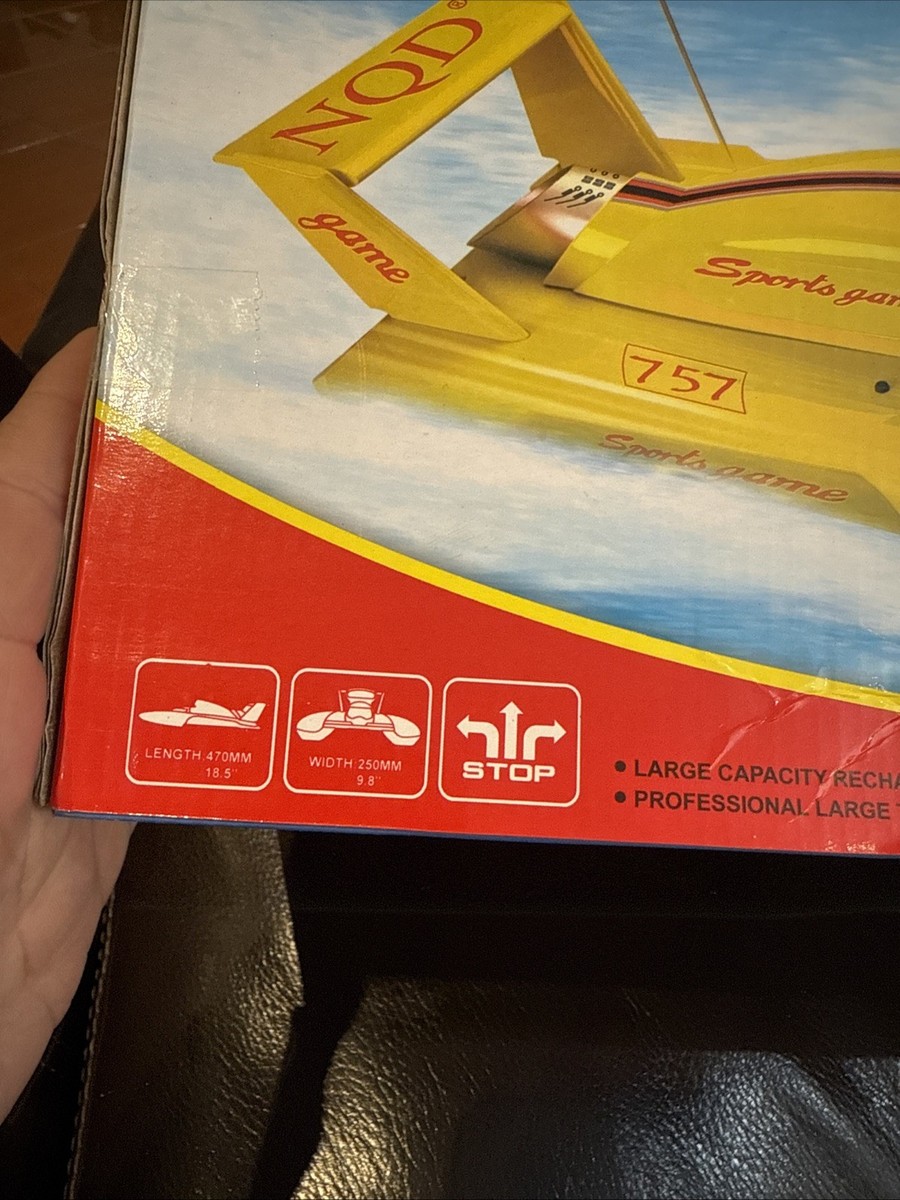 NQD 757 RC BOAT SPEED STORM (MS BUDWEISESER) SPORTS GAME MOSQUITO