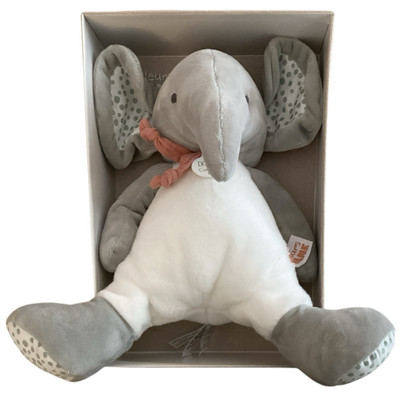 DouDou Et Compagnie Paris Couleurs Savane Elephant Plush