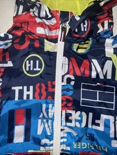 Boys Tommy Hilfiger WindBreaker Packable Jacket Size 7