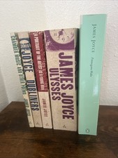 James Joyce Book lot Ulysses Dubliners Chamber Music Finnegan’s Wake