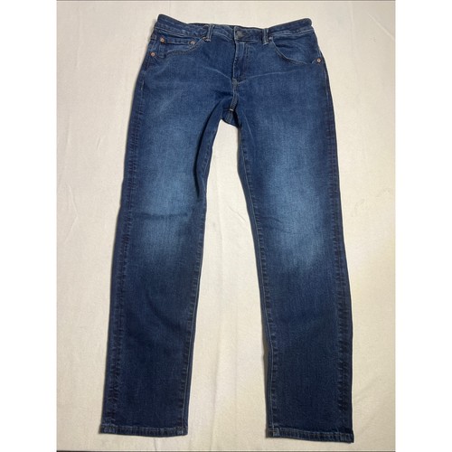 American Eagle Outfitters Men's Slim Straight Dark Blue Jeans
