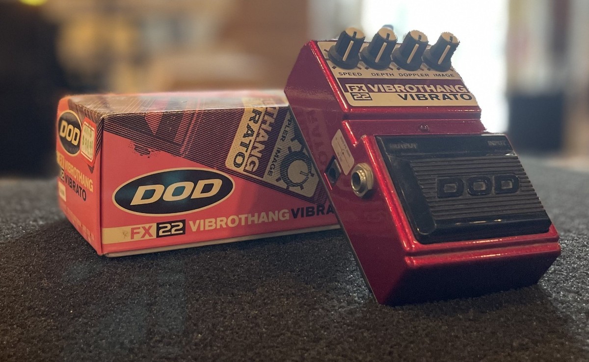 DOD FX22 Vibrato/Phaser エフェクター DOD FX22 Vibrato Phaser Effects Pedal USA Made RPMs Drop