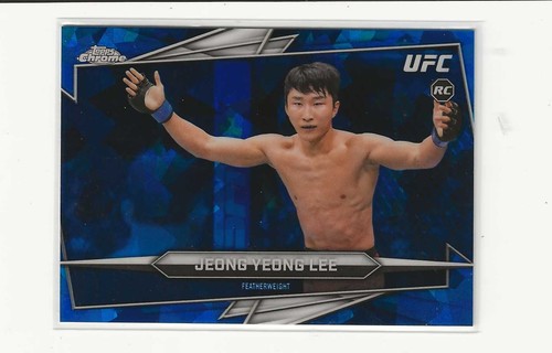 Jeong Yeong Lee #196 2026 Topps Chrome UFC card