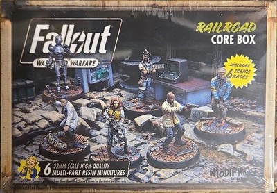 Fallout Wasteland Warfare: Railroad Core Box Miniatures