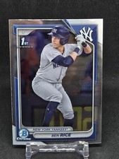 🔥2024 Bowman Chrome Prospects Ben Rice #BCP-186 1st Bowman 🔥 Yankees