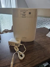 Orbi RBR50 Satellite Home Mesh WiFi Tri-band Router Netgear Tested - White