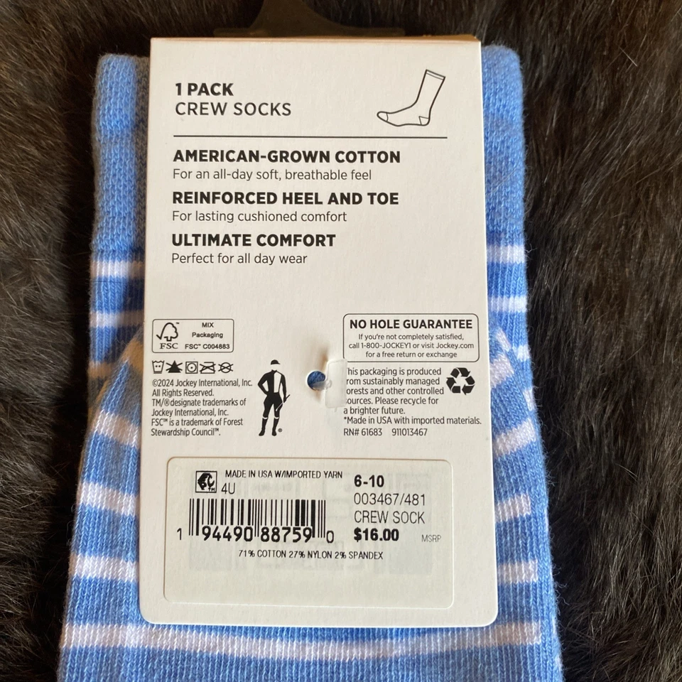 Calcetín informal diario Jockey para mujer Foto 3 de 4