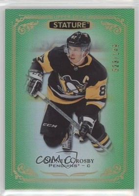 2019-20 Upper Deck Stature Green 23/149 Sidney Crosby #50 0o5t