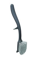 Gray Non Scratch Dish Brush with Integrated S...