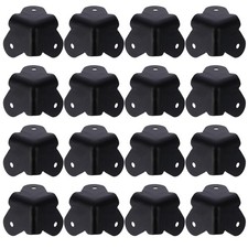 Speaker Cabinet Corner Protectors 16-Pack Rounded Edge Guards for Audio Speak...