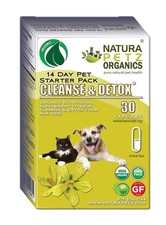 Organic Pet Systems Cleanse Detox Starter Pack for Dogs and Cats