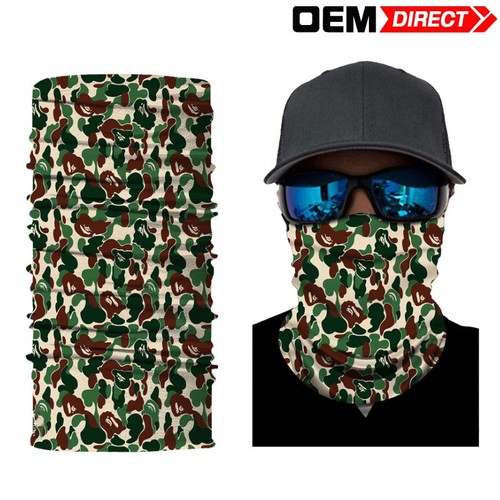 A Clearance Sale! Printing Versatile Skull Clown Animal Neck Gaiter Face Mask